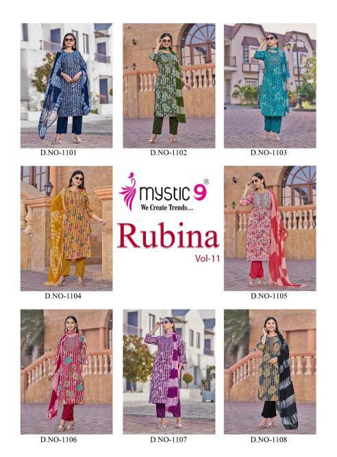 Mystic9 rubina vol 11 Indian kurti wholesalers